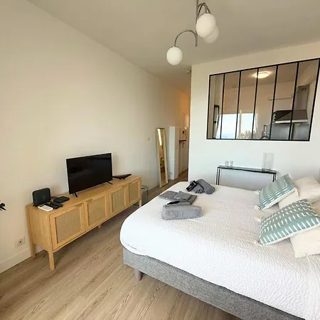 Casamea - Studio, Vue Mer, Plage, Parking, Clim Апартаменты